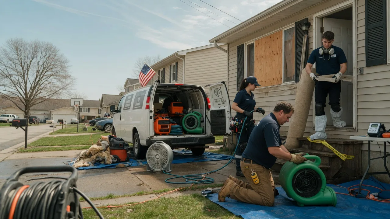Water Damage Restoration in Burton, TX near me